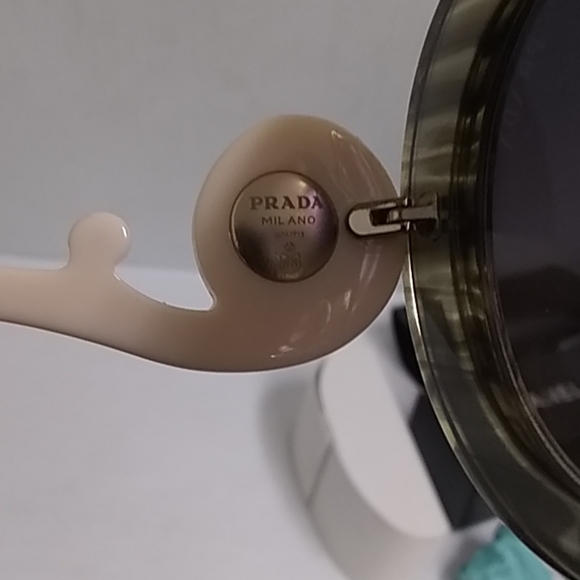 Prada sunglasses round spr 27 QS with Crystal - Picture 5 of 8
